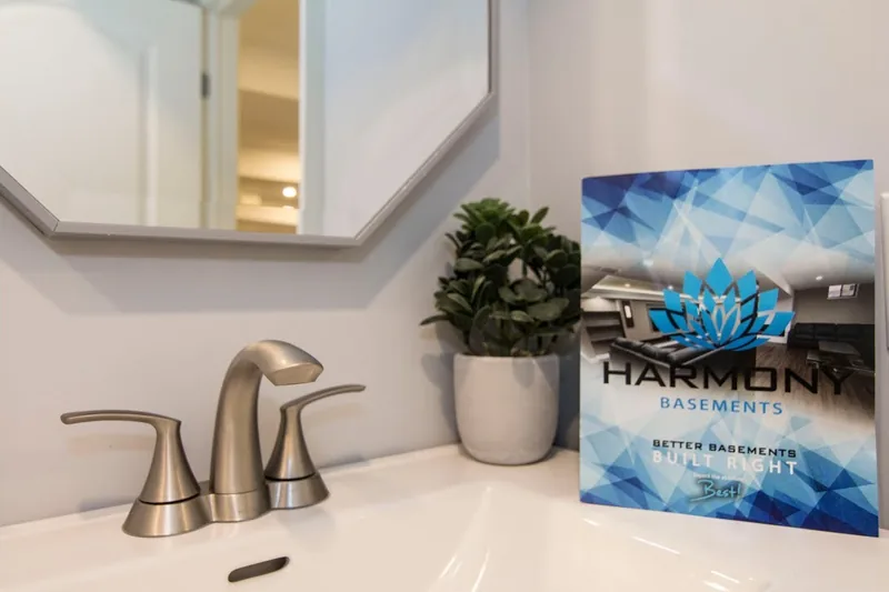 Richmond Hill: a finished Harmony basement, from the walkthrough film