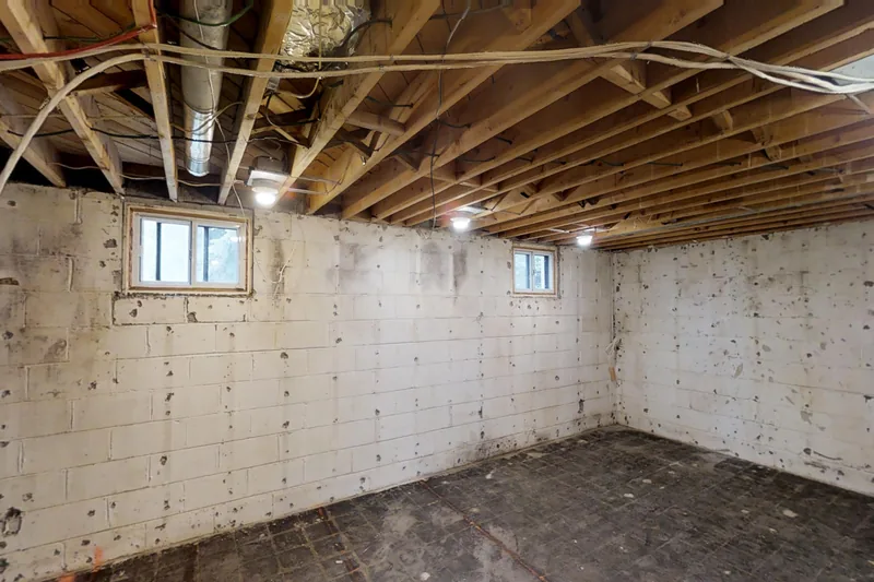 Scarborough: a finished Harmony basement, in the 3D tour