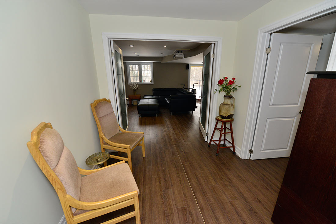 Walkout Basement with a Kitchenette by Harmony Basements