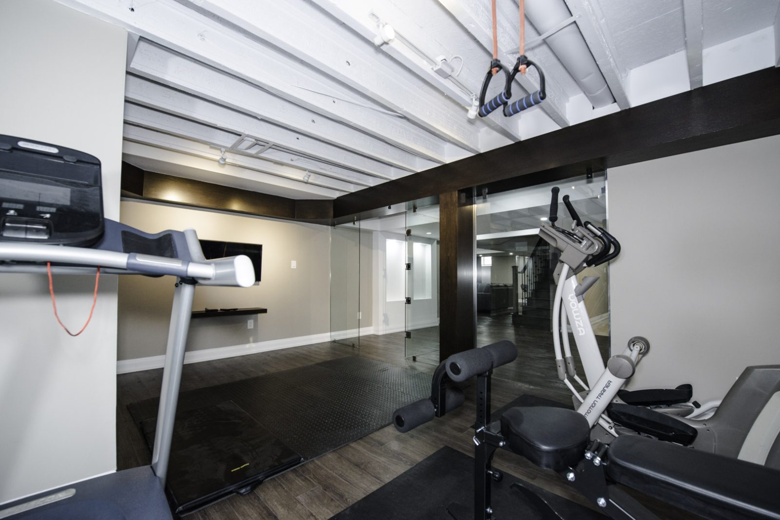 Gym-basemet-mancave-renovation image