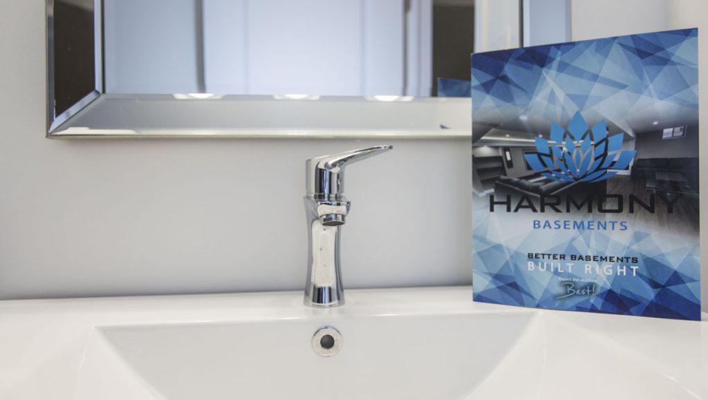 Faucet-and-Mirror-Basement-Reno Richmond Hill
