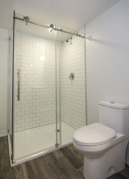 Finished-Basement-Toliet-and-Walk-in-Shower Richmond Hill image