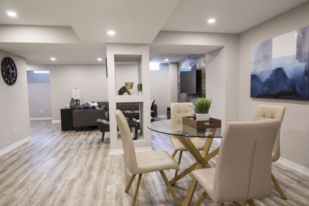 Renovated Basement – Maple