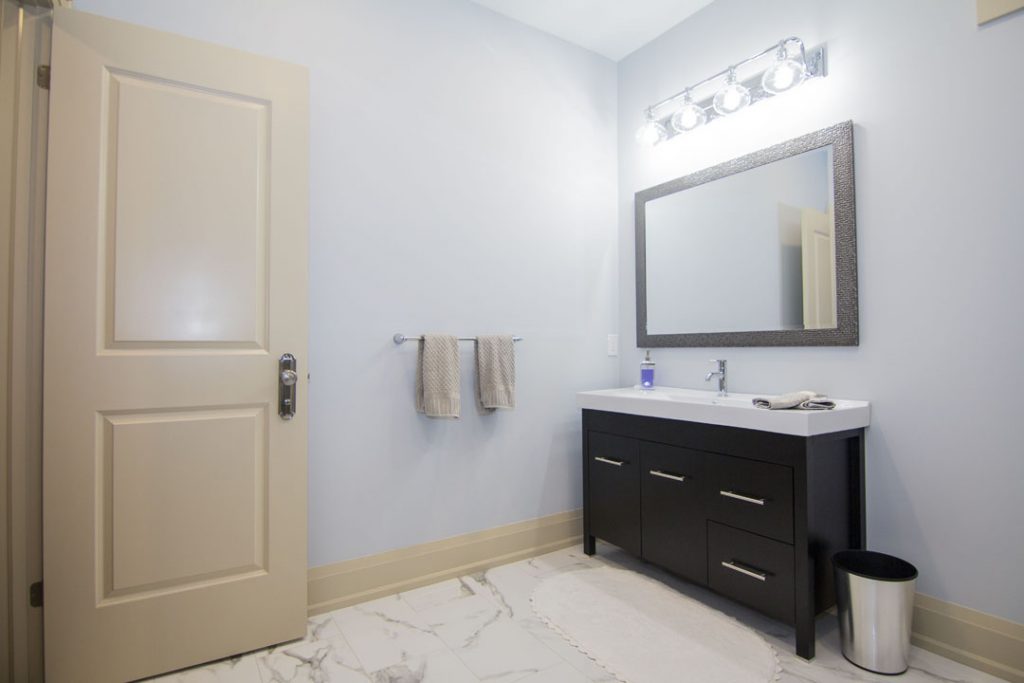 Vanity-Powder-Room-Finished-Basement-Woodbridge-On