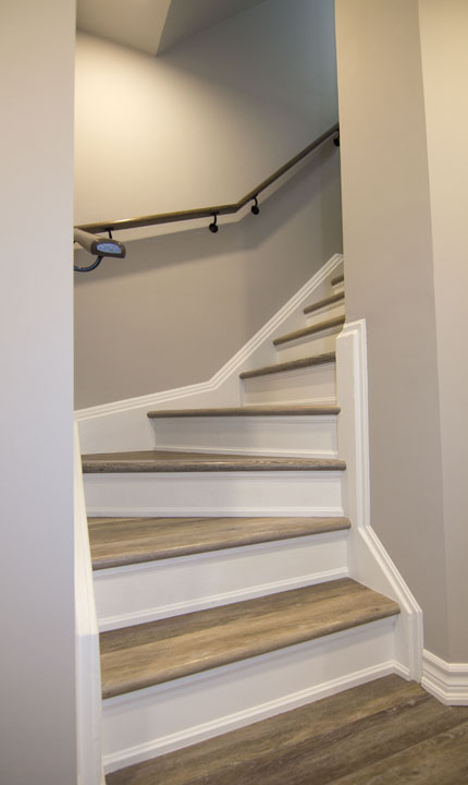 stairs to basement image