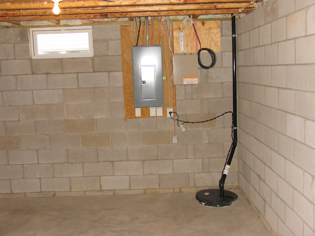 Finished basement by Harmony Basements