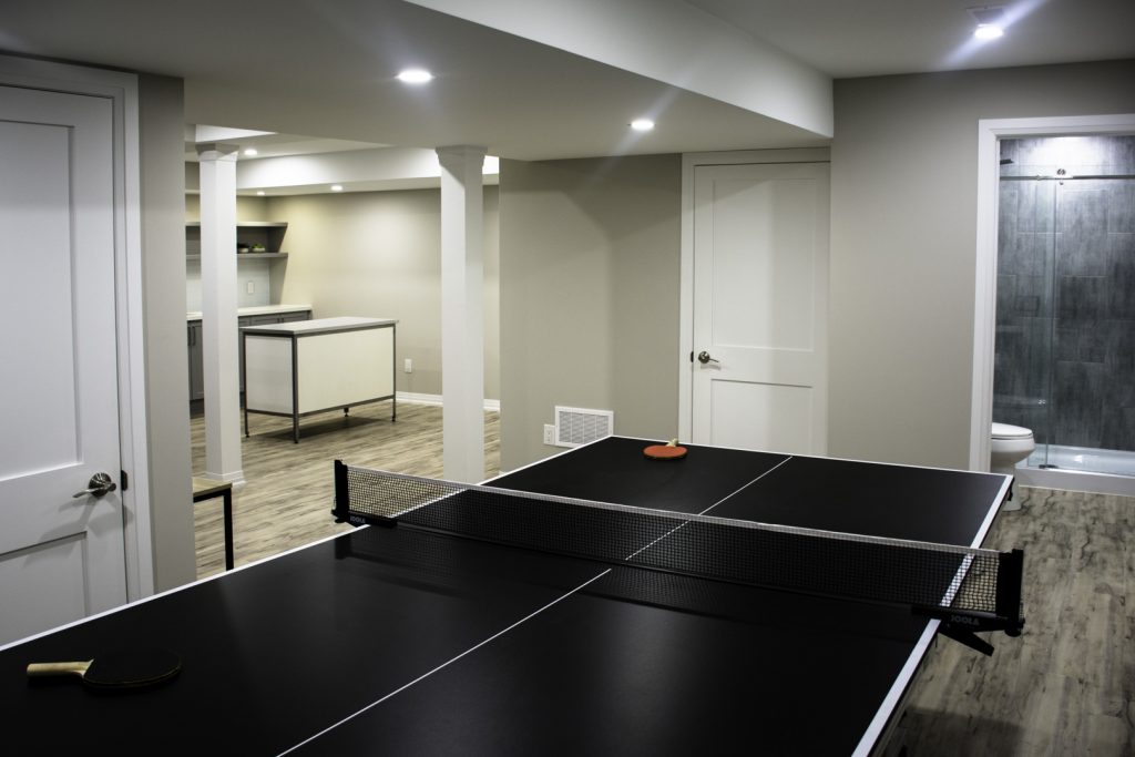 Amazing Gaming Room in Custom Basement - Basement Renovation Vaughan