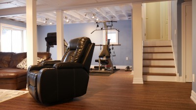 Basement Finishing Project Custom Home Gym Thornhill