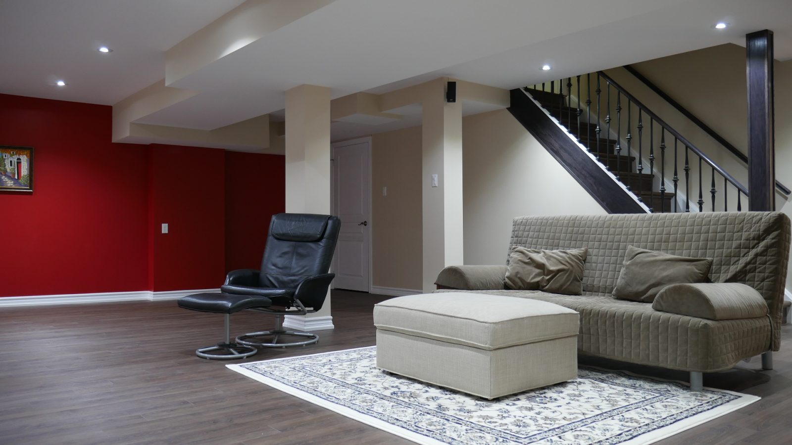 Basement Renovation Project in Brampton