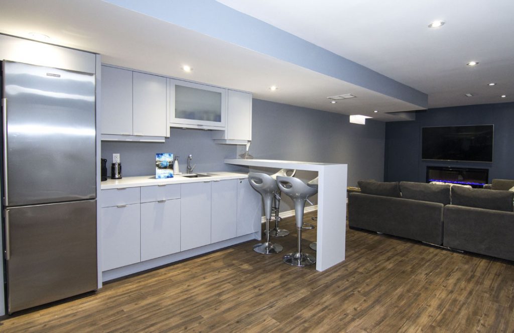Basement Kitchen Renovation Project Mississauga