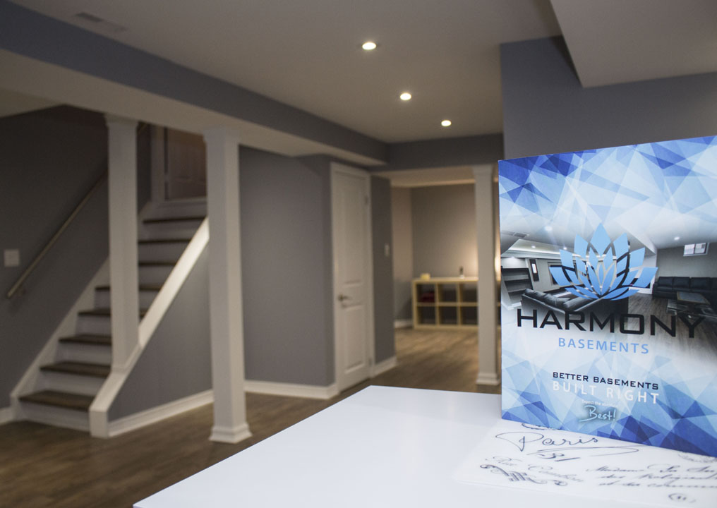 Harmony Basements Renovation Project Markham