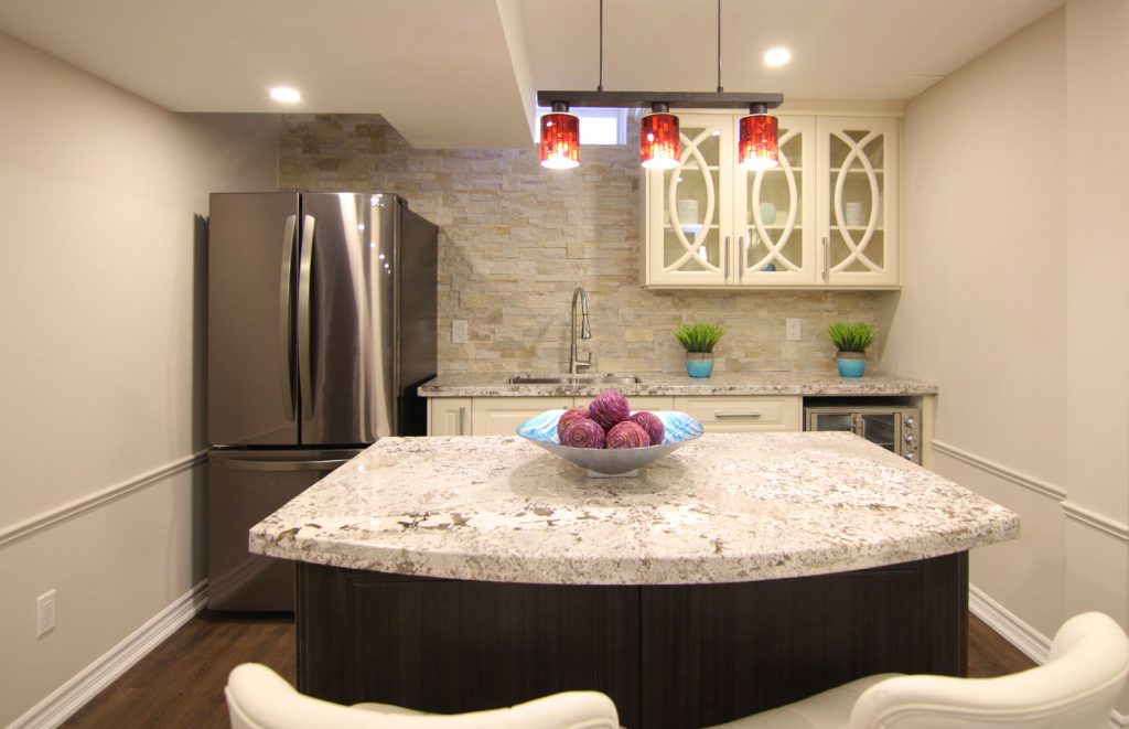 Small Design of Basement Kitchen Nobelton