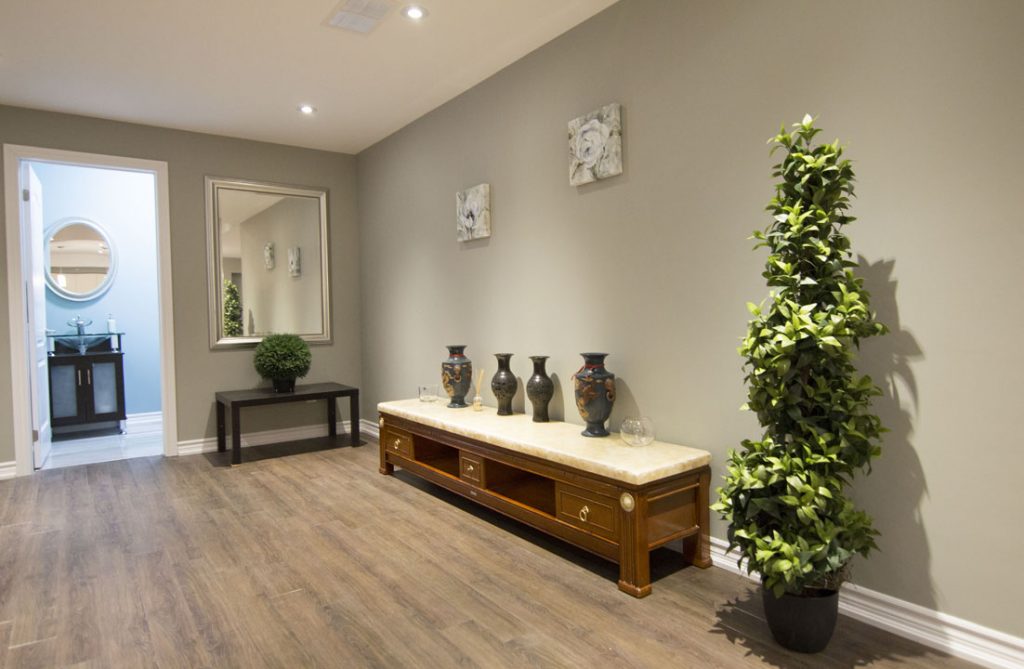 Modern Basement Design by Harmony Basements Nobelton